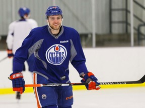 Leon Draisaitl spent the first six games of his season with the Bakersfield Condors before injuries led the Oilers to call him up, and he hasn't looked back since. (Ian Kucerak, Edmonton Sun)