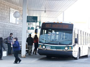 The Greater Sudbury Transit Terminal. File photo