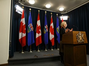 Premier Rachel Notley on Friday November 6, 2015. (Ian Kucerak/Edmonton Sun)