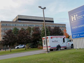 Humber River Hospital's York-Finch location was recently vacated. (Dave Thomas/Toronto Sun/Postmedia Network)