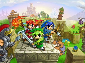 "The Legend of Zelda: Tri Force Heroes." (Supplied)