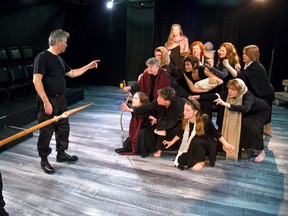 The Trojan Women, a play by Passion Food at the Arts Project in London, Ont. on Tuesday November 17, 2015. (MIKE HENSEN, The London Free Press)