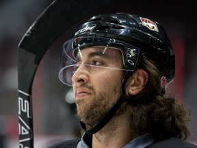 Ottawa Senators defenceman Jared Cowen during practice at the Canadian Tire Centre in Ottawa on Wednesday November 18, 2015. Errol McGihon/Ottawa Sun/Postmedia Network