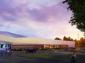NCC approved a new design rendering for the renovated Science and Tech Museum on Wednesday, Nov. 18, 2015. SUBMITTED FILE