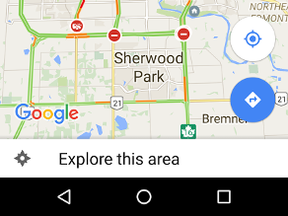 Screen cap from Google Maps.