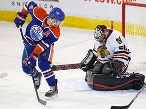 Taylor Hall says while there are areas  where the Oilers need to improve, there are promising signs. (USA TODAY SPORTS)