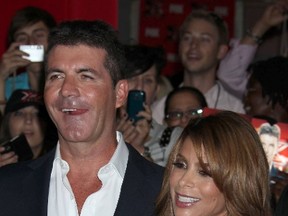 Simon Cowell and Paula Abdul. (WENN.COM)