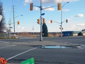 An election sign for Carleton riding Green Party candidate Deborah Coyne sits along Bank St. on Friday, Nov. 20, 2015, more than a month after the federal election. In Ottawa, bylaws require signs be removed within 48 hours after an election. (Submitted photo, Ottawa Sun/Postmedia Network)