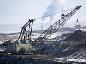 The Highvale mine near Wabamun produces the coal that the Keephills and Sundance plants run on. - John Lucas, Postmedia Network