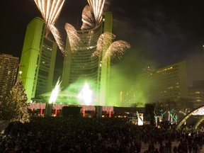 The Cavalcade of Lights in Nathan Phillips Square. (Toronto Sun files)