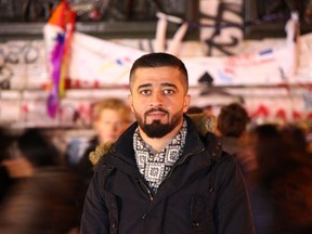 Oday Ghalyoun, 24, a Syrian refugee living in Paris. (Vivian Song/Special to the Toronto Sun)