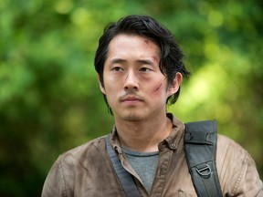 The fate of Glenn Rhee, played by Steven Yeun, is revealed in Sunday night’s episode of AMC’s "The Walking Dead." (AMC photo)