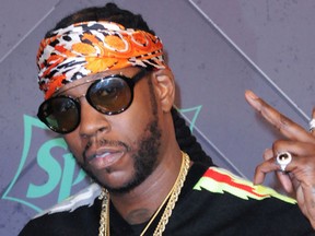 2 Chainz at the 2015 BET Hip Hip Awards at the Atlanta Civic Center on October 9 2015. (WENN.com)