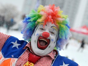 Doo Doo the Clown pictured here at Barrie's Winterfest. 
BARRIE EXAMINER FILE PHOTO