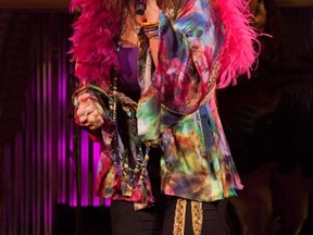 Blues singer Mary Bridget Davies performs as the singer Janis Joplin in the show A Night With Janis Joplin. (FILE PHOTO)