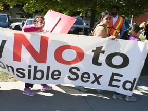 The province's new sex-ed curriculum has generated opposition during recent months. (TORONTO SUN FILES)