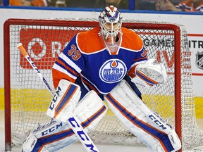 Oilers goaltender Anders Nilsson sasys he wants to develop more consistency in his play. (USA TODAY SPORTS)