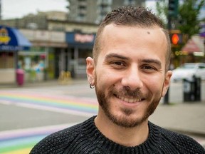 Danny Ramadan's appreciative of the Liberal government's awareness of the tough situation for homosexuals fleeing Syria, but views the refugee priority list as a glass that's half-empty. FACEBOOK PHOTO/SUPPLIED