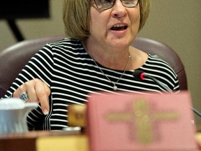 Catholic School Trustee, Debbie Engel received unanimous support from her fellow board members to put forth the motion to lobby the government towards a tax on sugary beverages at the 2016 Alberta School Board Association Fall general meeting. (FILE PHOTO)
