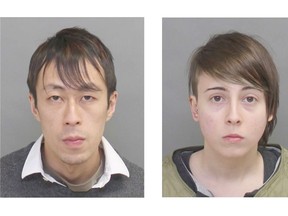 Kevin Chan (left) and Kayla Drumonde are shown in Toronto Police Service handout photos.