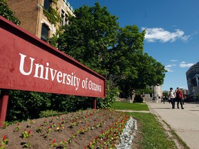 The University of Ottawa is investigating what they call is 'misconduct' in a student-run group. OTTAWA SUN FILES