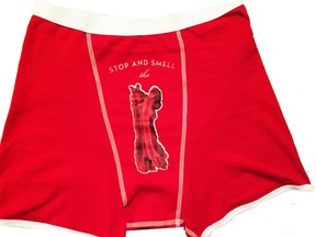 J&D is selling bacon-scented underwear. (Handout: WENN)