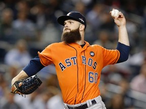 Veteran baseball scout Jim Stevenson, from Toronto, convinced the Astros to draft pitcher Dallas Keuchel -- the 2015 AL Cy Young Award winner -- in the seventh round of the 2009 MLB amateur draft. (Kathy Willens/AP Photo/Files)