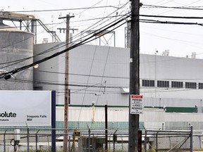 Resolute Forest Products' Iroquois Falls Mill is pictured in this file photo.(Postmedia Network file photo)