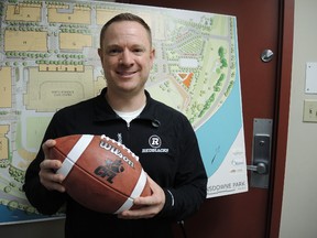 RedBlacks assistant GM Brock Sunderland is one candidate for the general manager job with the Roughriders. (Tim Baines/Ottawa Sun/Postmedia Network/Files)