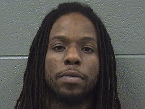 Corey Morgan, 27, is shown in this booking photo taken and provided by the Cook County Sheriff's Office in Chicago, Ill., Nov. 27, 2015. REUTERS/Cook County Sheriff's Office/Handout via Reuters