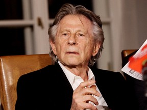 In this Oct. 30, 2015 file photo filmmaker Roman Polanski tells reporters he can “breath with relief” after a Polish judge ruled that the law forbids his extradition to the U.S., where in 1977 he pleaded guilty to having sex with a minor, in Krakow, Poland. Poland will not extradite Oscar-winning filmmaker Roman Polanski to the U.S. in an almost 40-year-old case after prosecutors declined to challenge a court ruling against it. Prosecutors in Krakow, who sought the extradition on behalf of the U.S., said Friday they found the court's refusal of extradition to be "right" and said they found no grounds to appeal it. (AP Photo/Jarek Praszkiewicz, file)