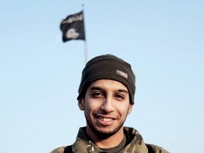 Identified as the suspected mastermind behind the Paris attacks that killed 130 people, Abdelhamid Abaaoud, one of Islamic State's most high-profile European recruits, died during a gun battle with French police commandos several days after the deadly attacks. Pictured in an undated photograph published in the Islamic State's online magazine Dabiq and posted on a social media website. REUTERS/Social Media Website via Reuters
