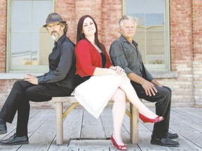 Rant Maggie Rant?s core members ? Barry James Payne, left, Lindsay Schindler and Glen Dias ? bring the seventh edition of their annual Christmas show to Aeolian Hall on Friday. (Terry Manzo, Special to Postmedia News)