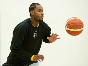 Gabe Freeman, once a key player in the young London Lightning franchise, will face his former team on Valentine?s Day. (Free Press file photo)