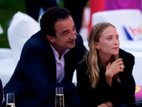 Mary-Kate Olsen and Olivier Sarkozy (WENN.COM)