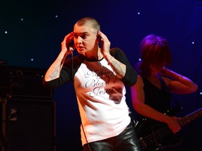 Sinead O'Connor performs tracks from her No.1 in the Irish charts album I'm Not Bossy I'm The Boss at the National Concert Hall, Dublin, Ireland. (
WENN.COM)