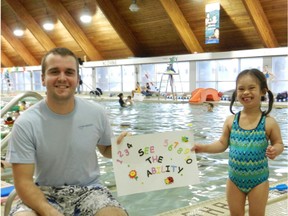 Cameron Krisko, 22, is the founder and president of Making Waves Winnipeg, which provides one-on-one swimming instruction to children with disabilities. The program has been in Winnipeg since 2011 and has since expanded to Dauphin and Brandon.