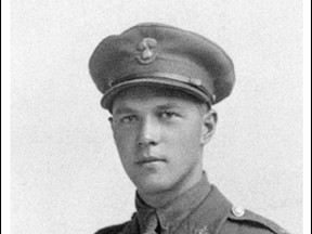 Victoria Cross winner Samuel Lewis Honey, a First World War soldier from Southwestern Ontario.