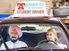 Ben Kingsley and Patricia Clarkson in a scene from Learning To Drive.
HANDOUT