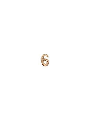 6 BLINGWear your love for Drake's hometown he nicknamed the 6 (or 6ix) on your ears!6 diamond gold earring, $235, 6bygeebeauty.com