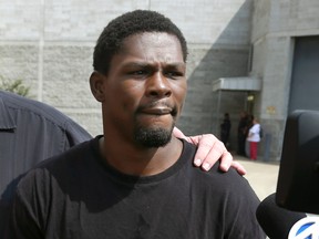 Former middleweight champion Jermain Taylor. (AP Photo/Danny Johnston, File)