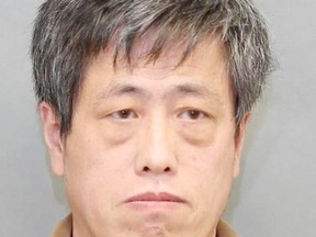Zhongwen Li, 51, arrested in massage parlour sexual assault investigation. (Toronto Police Handout)