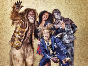 David Alan Grier as Lion, Shanice Williams as Dorothy, Elijah Kelley as Scarecrow and Ne-Yo as Tinman.