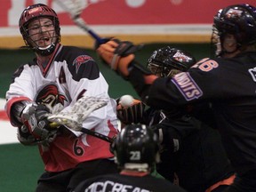The Ottawa Rebel played in the National Lacrosse League from 2001-03. (Sun file)