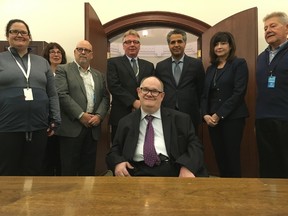 The Alberta government's new consultation team on safety standards for persons with developmental disabilities (PDD) met for the first time at the Alberta Legislature on Friday, December 4, 2015. Matt Dykstra/Edmonton Sun