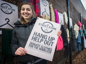 Karolina Arys, 24, is a local commissioner of the Polish Scouting Association of Canada. Arys organized a free clothing drive for anyone needing help keeping warm this winter. She plans on organizing another one for the Spring. 
DANI-ELLE DUBE/OTTAWA SUN