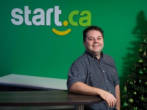 Peter Rocca is chief executive of Start.ca, an Internet service provider offering residential and commercial installation and service. (DEREK RUTTAN, The London Free Press)