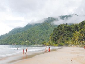 The beach at Mararcas Bay is among the most spectacular in Trinidad and Tobago. (WAYNE NEWTON, Special to Postmedia News)