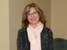 Camlachie's Colleen Witt gave a presentation about her recent tour of Ethiopia at Grace United Church on Nov. 25. Witt was one of ten Canadian teachers observing projects undertaken by the Canadian Foodgrains Bank as a means to reduce malnutrition and hunger in the developing nation.
CARL HNATYSHYN/SARNIA THIS WEEK