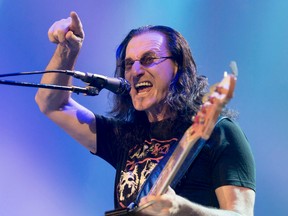 Rush frontman Geddy Lee. (Postmedia Network file photo)